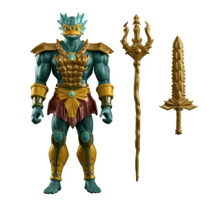 Masters Of The Universe Origins 200X Mer-Man Aus Der Cartoon-Kollektion, Ca. 14 Cm Große Actionfigur, MOTU-Spielzeug